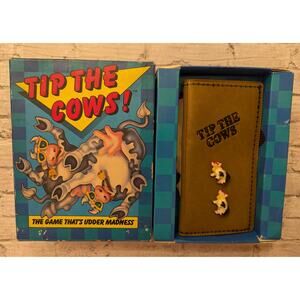 Vintage 1989 Tip The Cows Game Complete Rare